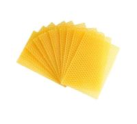 10/20/30 Feuilles Cire Abeille Naturelle 9x13cm Fond Ruche Base Nid Abeille Apiculture(10 pcs)