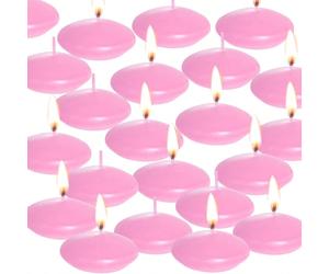 10/20/30 pièces Bougies flottantes, décoration de centre de table de mariage, bougies chauffe-plat flottantes activées par l'eau, petites bougies flottantes non parfumées, bougies rondes brûlantes, co