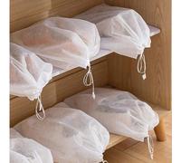 10/20/30pcs Housse anti-poussière pour chaussures en non-tissé, pochette de rangement multifonctionnelle, protection solaire & design lavable, universelle pour baskets, sacs et vêtements, idéale pour 