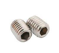 10/20/50pcs M3 M4 M5 M6 M1.6 M2 .5 M8 Din916 vis à pointe de coupe creuse en acier inoxydable tête hexagonale(10mm,M2-50pcs)