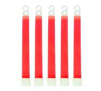 10/20 bâtons Lumineux fluorescents (15 cm) avec Crochet, for Une Utilisation extérieure d'urgence, dans Le Noir, for Les fêtes, Le Nouvel an et Noël.(Red,20pcs)