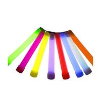 10/20 bâtons Lumineux fluorescents (15 cm) avec Crochet, for Une Utilisation extérieure d'urgence, dans Le Noir, for Les fêtes, Le Nouvel an et Noël.(Mix,10pcs)