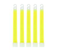 10/20 bâtons Lumineux fluorescents (15 cm) avec Crochet, for Une Utilisation extérieure d'urgence, dans Le Noir, for Les fêtes, Le Nouvel an et Noël.(Yellow,10pcs)