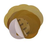 10/20 pièces 6 pouces 150mm papier de verre PSA auto-adhésif collant disques ponçage finition for l'automobile et le travail du bois(100 Grit,10 Pcs)