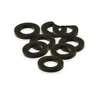 10-20 pièces m3 m4 m5 m6 m8 m10 m12 m14 m16 m18 m20 joint en caoutchouc plat NBR rondelles d'étanchéité en caoutchouc noir-3 x 6x 1mm 20 pièces