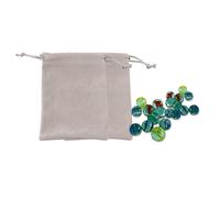 10/20pcs 16mm Marbres En Verre Colorés Enfants Marbre Marbre Boules Jouet Jeu D'Enfance Vase Aquarium Ornement Décor À La Maison