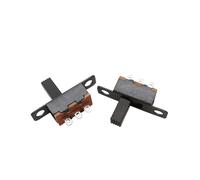 10/20Pcs SS12F15 50V 0.5 A Toggle Switch 3 Pin 1P2T SPDT Slide Switch For DIY Electronic Toy Projects Handle High 3-6mm NWPNLXEA(6mm,50Pcs)