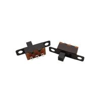 10/20Pcs SS12F15 50V 0.5 A Toggle Switch 3 Pin 1P2T SPDT Slide Switch For DIY Electronic Toy Projects Handle High 3-6mm NWPNLXEA(4mm,10Pcs)