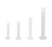 10/25/50/100 ml Éprouvette Graduée Doseur en Plastique Transparent