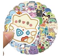 10/25/50pcs Kawaii D'anime Pokemon Autocollants Pikachu Autocollants Pour Ordinateur Portable Valise À Roulettes Guitare Autocollants De Dessin Animé Enfant Cadeau Jouets