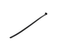 10"(25cm) Reusable Cable Ties, 1/4"(7mm) wide, 2-1/2"(65mm) Bundle Dia. 50lb(22kg) Tensile Strength, Releasable Nylon Ties, Indoor/Outdoor, 94V-2/UL