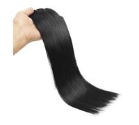 10-26 pouces 8 pièces pince dans les extensions de cheveux, cheveux raides double trame pince dans les extensions 120g noir naturel brésilien Remy morceau de cheveux Installation et enlèvement faciles