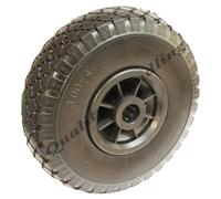 10" 260x85mm roue anti-crevaison, sans méplat, roulement à rouleaux de 25mm