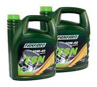 10 (2x5) Litre FANFARO 10W-40 Tsn Huile Rn 0700 / MB 229.1/VW 502.00/505.00