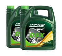 10 (2x5) Litres FANFARO 15W-40 DSX ACEA E3/B3/A3 / API CG-4/SL / MB 228.3/229.1