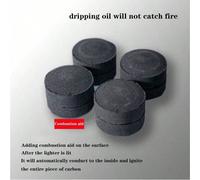 10/30/50/100 pièces Charbon de fruit à combustion rapide pour la combustion d'encens, épices arabes, charbon, charbon sans fumée, convient pour la combustion à la maison, le barbecue, le feu d'intérie