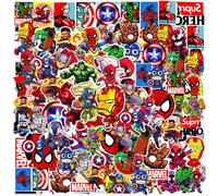 10/30/50/100 pièces Disney Marvel les Avengers autocollants Super héros décalcomanies Skateboard ordinateur portable moto autocollant étanche enfants jouets 30PCS