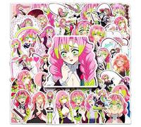 10/30/50pcs Kawaii Kanroji Mitsuri Anime Autocollants Démon Slayer Autocollant Esthétique Scrapbooking Tasse Ordinateur Portable Valise Filles Décalcomanies.10pcs.