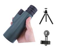 10-30X50 télescope monoculaire Camping en Plein air télescope monoculaire Vision Nuit Jumelles (Color : Green Set)