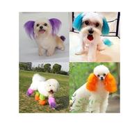 (10*4*4,Purple Rose)80g Dog Puppy Dyeing Agent Pet Dog Cat Animals Hair Coloring Vip Dog Hair Dyeing!ZZ19