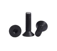 10-40 pièces M3/M4/M5 acier au carbone à haute résistance de grade 10.9 vis à tête enfoncée et douille hexagonale, M5x8mm