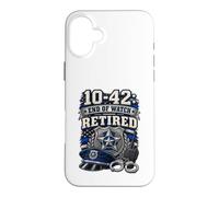 10-42 End of Watch Chemise de Policier à la Retraite Coque pour iPhone 16 Plus