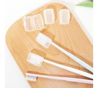 10/5/3/1 pièce Étui de brosse à dents portable, garde votre brosse à dents propre n'importe où et n'importe quand. Protecteur de tête de brosse à dents, design avec clip, support de brosse à dents de