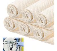 10/5 pièces Tissu pour punch needle, toile de lin pour broderie de 9 x 9 pouces, tissu de tufting en toile de moine pour punch needle, carrés de tissu à broder pour artisanat DIY 50 pièces/3 mètres,50