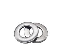 10/50/100 pièces Rondelle plate en acier inoxydable 304, joints simples, diamètres M1.6, M2, .5, M3, ., M4, M5, M6, M8, M10, M12, M14-M16 Pour Vis(M12 10pcs)