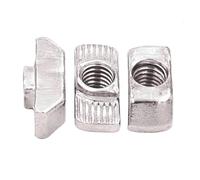 10-50 Connecteurs de fixation d'écrou à marteau coulissant en forme de T M3 M4 M5 M6 M8 M10 adaptés à l'extrusion d'aluminium EU30 EU35 EU40 EU45(EU30- M3 (20pcs))