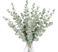 10-50 pièces bricolage artificiel Eucalyptus tenture murale décor verdure Boho décorations pour la maison ferme plantes rustiques pour mariage Green