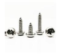 10/50 pièces M1 M1.2 M1.4 M1.7 M2 M3 M4 M5 M6 Mini Petit 304 Acier Inoxydable Croix Pan tête Ronde vis à Bois autotaraudeuse(12mm,M1.7 50pcs)