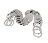 10/50 pièces M2 M3 M4 M5 M6 M7 M8M9 M10 M12 M13 à M40 304 rondelle plate fine en acier inoxydable rondelle fine 0.1/0.2/0.3/0.5/1mm(10pcs M14x20,0.5mm thick)