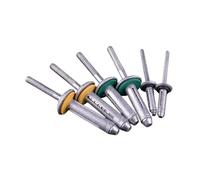 10/50 pièces. Rivet aveugle pliant structurel en aluminium scellé, étanche, type pliable 5.2mm 6.4mm 7.5mm (Color : 5.2x17.5mm, Size : 10Pcs)