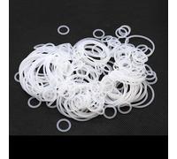 10/50 pièces VMQ Joint torique CS 1mm en Caoutchouc de Silicone isolé étanche rondelle OD 5~50mm Forme Ronde Blanc Non Toxique (Color : 10Pcs, Size : OD 34MM ID 32MM_CS 1.0MM)