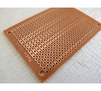 10 50 x 70 mm 5 X 7 cm 2er 3er joint trou Vero seule face Stripboard Prototype Paper PCB Platine Circuit Imprimé Universal Experiment Matrix Circuit Board bakélite