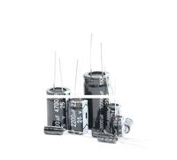 10-50pcs 10uF 22uF 33uf 47uF 68uf 100uF 120uf 150uf 220uF 330uf 470uf 680uf 820uf 25V DIP Aluminum Electrolytic Puzzles AUOQKQUT(25V 120uf-10pcs)