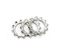 10-50pcs A2 Acier Inoxydable 304 DIN6797A Rondelles de Verrouillage Dentées Externes Anti-Vibration(M6 20pcs)