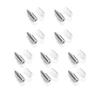 10/50pcs Plaques De Couche Vis Autotaraudeuses Avec Manchon Antidérapant Armoires Septum Vis Fixes Matériel Meubles Goujons D'étagère