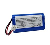 10.8V 11.1V 2600mAh 3200mAh Li-Ion Cylindrical Rechargeable Battery Pack 3S 1P,Compatible For Midea,Sweeper R1-L061D / E Backup(10.8V 11.1V 3200mAh)