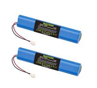 10.8V 2500mAh NI-MH Batterie pour Velux 946933 avec câble et Prise, pour Velux Entraînement Volets Roulants, Volets Roulants Solaires, Volets Roulants Solaires SSL, 846933 946930 (2 pièces)