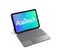 Inateck Ultraléger Clavier iPad Bluetooth pour 2025 iPad 11/10 eme Gen A16, iPad Air Pro 11 Pouces, avec Pavé Tactile, AZERTY