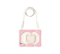 (10.9,Rose Gold)Heavy Duty Protective Tablet Case With Kickstand/Hand Strap Shockproof Tablet Protector for Ipads-compatible Pro 11