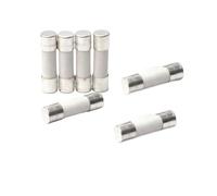 10 à 100 fusibles céramiques à action rapide 5 mm x 20 mm 6x30 T 0,5 A 1 A 2 A 3 A 4 A 5 A 6 A 8 A 10 A 15 A 16 A 20 A 30 A 250 V for voiture, cigare et four à micro-ondes(4A,100 Pcs,5x20MM)