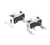 10 à 100 interrupteurs tactiles micro 2 broches 3x6 (3x6x4,3 mm ou 3x6x2,5 mm) blancs et rouges, à pression tactile, SMD, en vrac, tresse(5mm Bulk Vertical,10pcs)