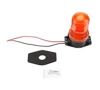 10 à 110V Gyrophare magnétique LED Avertissement d'urgence clignotant de sécurité ampoule rotative stroboscopique 30 LED 15W avertissement lumière jaune ambre pour véhicule d'urgence