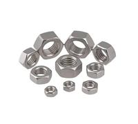 10 à 50 écrous hexagonaux M1-M6 en acier inoxydable 304(M12 5PCS)