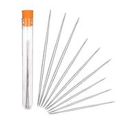 10 aiguilles à perler de 5,5 cm, 7,5 cm, 10 cm et 11,5 cm.