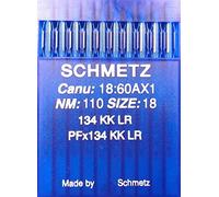 10 aiguilles schmetz cuir (rond ballon) Lot Système 134 KK LR (Industrie) Nm 110 Taille 18