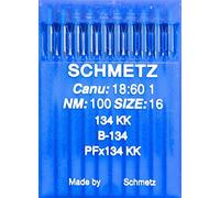 10 aiguilles schmetz (rond ballon) Lot Système 134 KK (Industrie) Nm 100 taille 16